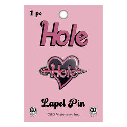 Hole Enamel Pin