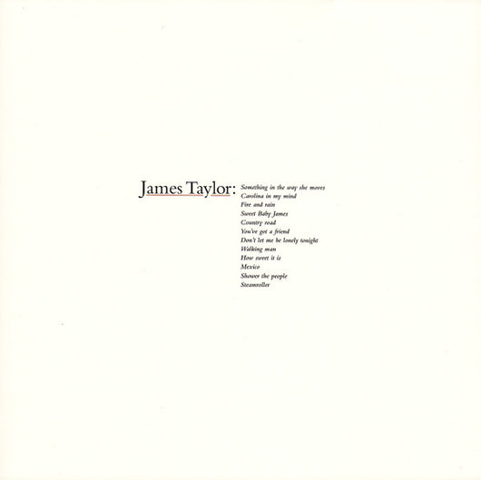 James Taylor - Greatest Hits LP