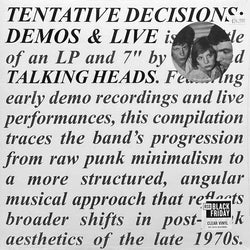 Talking Heads - Tentative Decisions: Demos & Live RSD LP