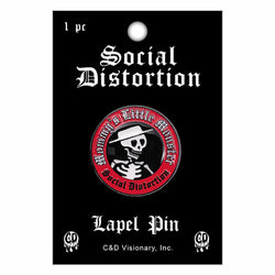 Social Distortion - Mommy's Little Monster Enamel Pin