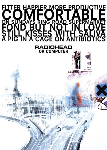 Radiohead - OK Computer Poster