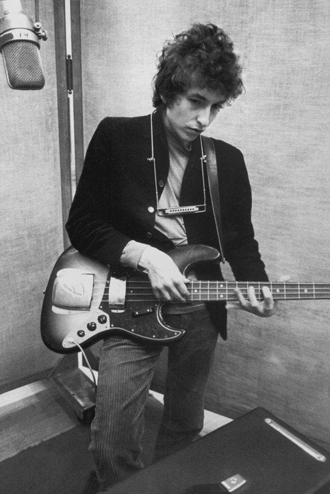 Bob Dylan - In Studio Poster