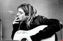 Kurt Cobain - Smoking Poster