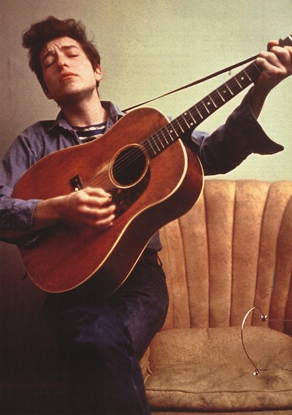 Bob Dylan - Acoustic Guitar Poster