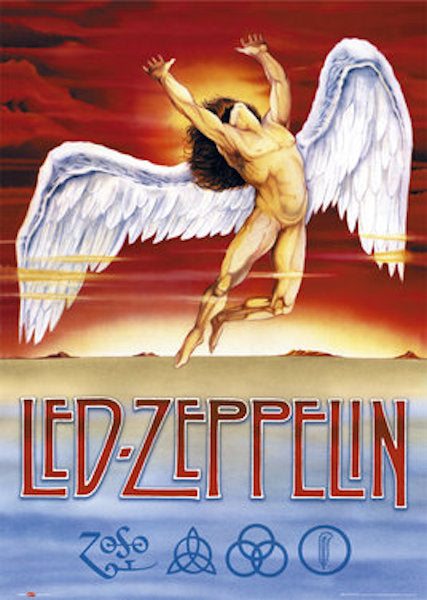 Led Zeppelin - Swan Song Poster