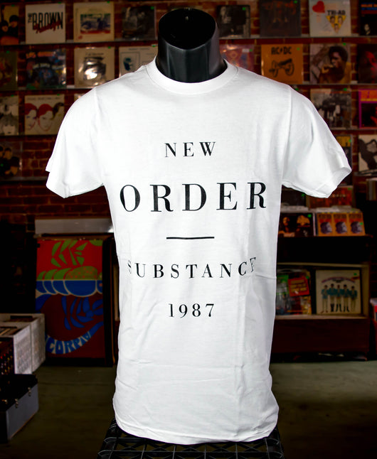 New Order - Substance White T Shirt