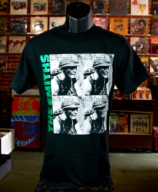 Smiths, The - Meat Is Murder Black T Shirt