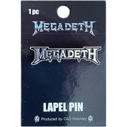 Megadeth- Logo Enamel Pin