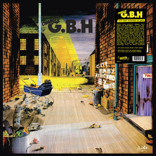 G.B.H. - City Baby Attacked by Rats LP