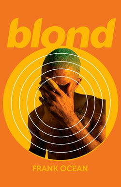 Frank Ocean - Blond Orange Poster