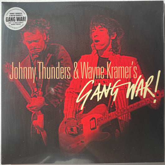 Johnny Thunders & Wayne Kramer - Gang War LP RSD
