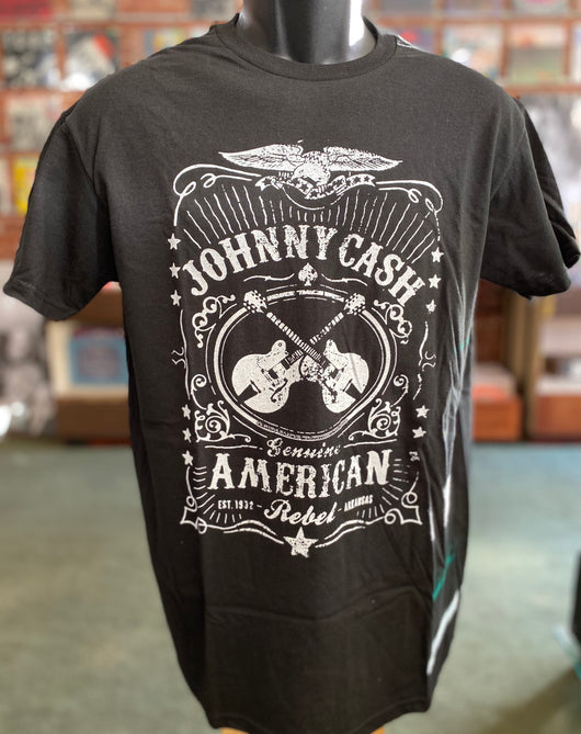 Johnny Cash - Genuine American Rebel T Shirt